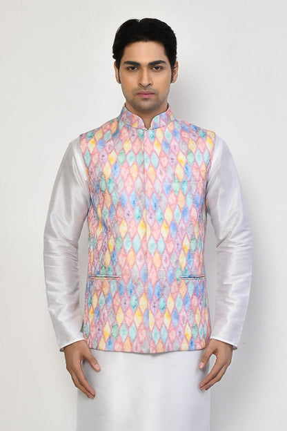 Designer Jacket In Multicolor - Simaaya