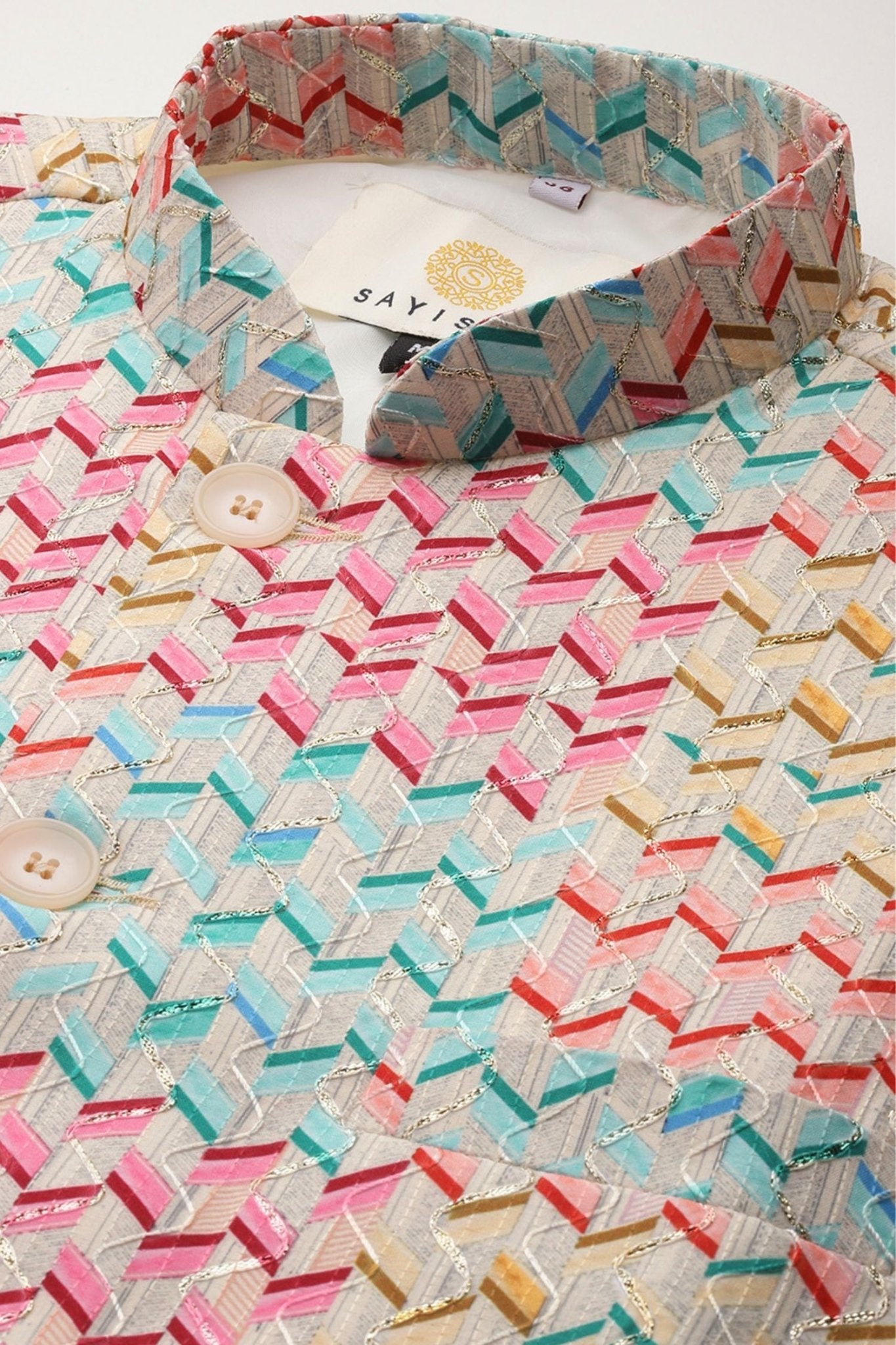 Designer Jacket In Multicolor - Simaaya