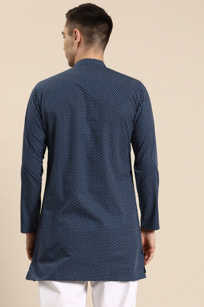 Designer Short Kurta In Multicolor - Simaaya