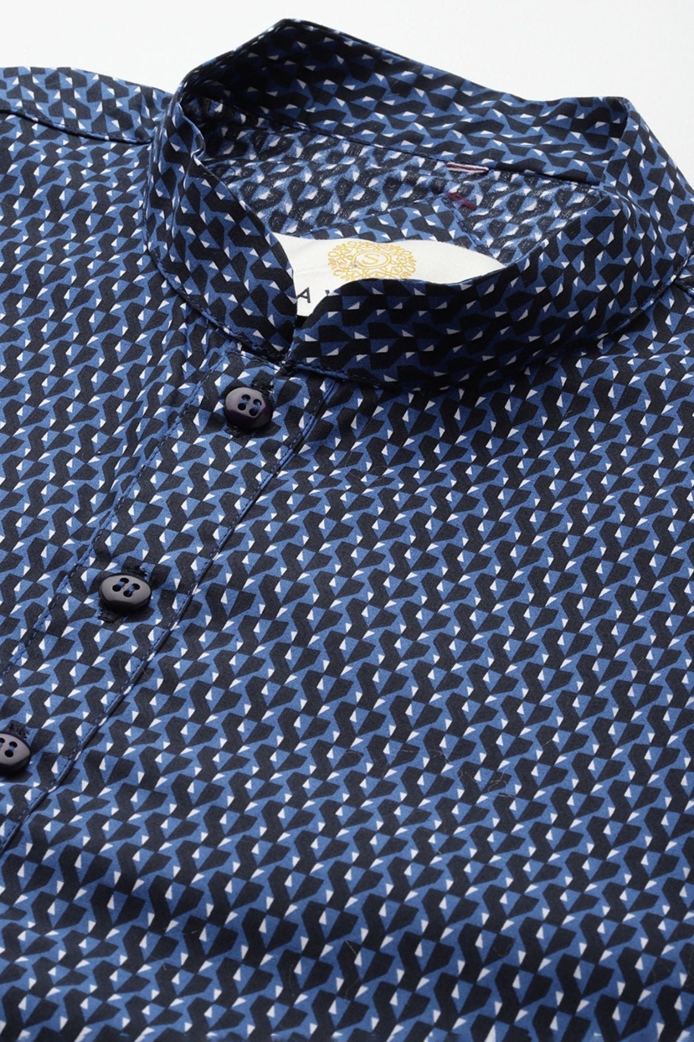 Designer Short Kurta In Multicolor - Simaaya