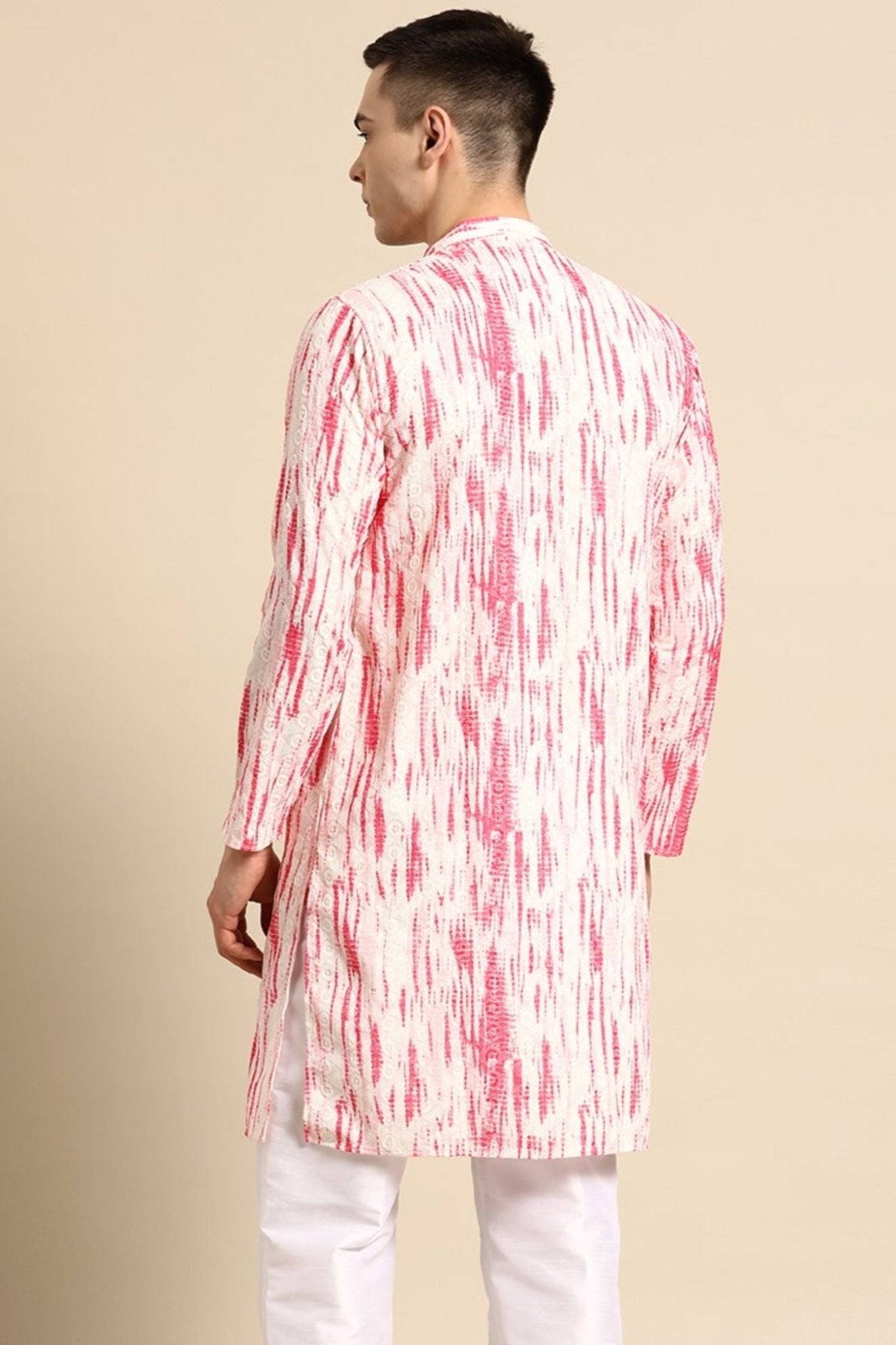 Designer Short Kurta Pink - Simaaya