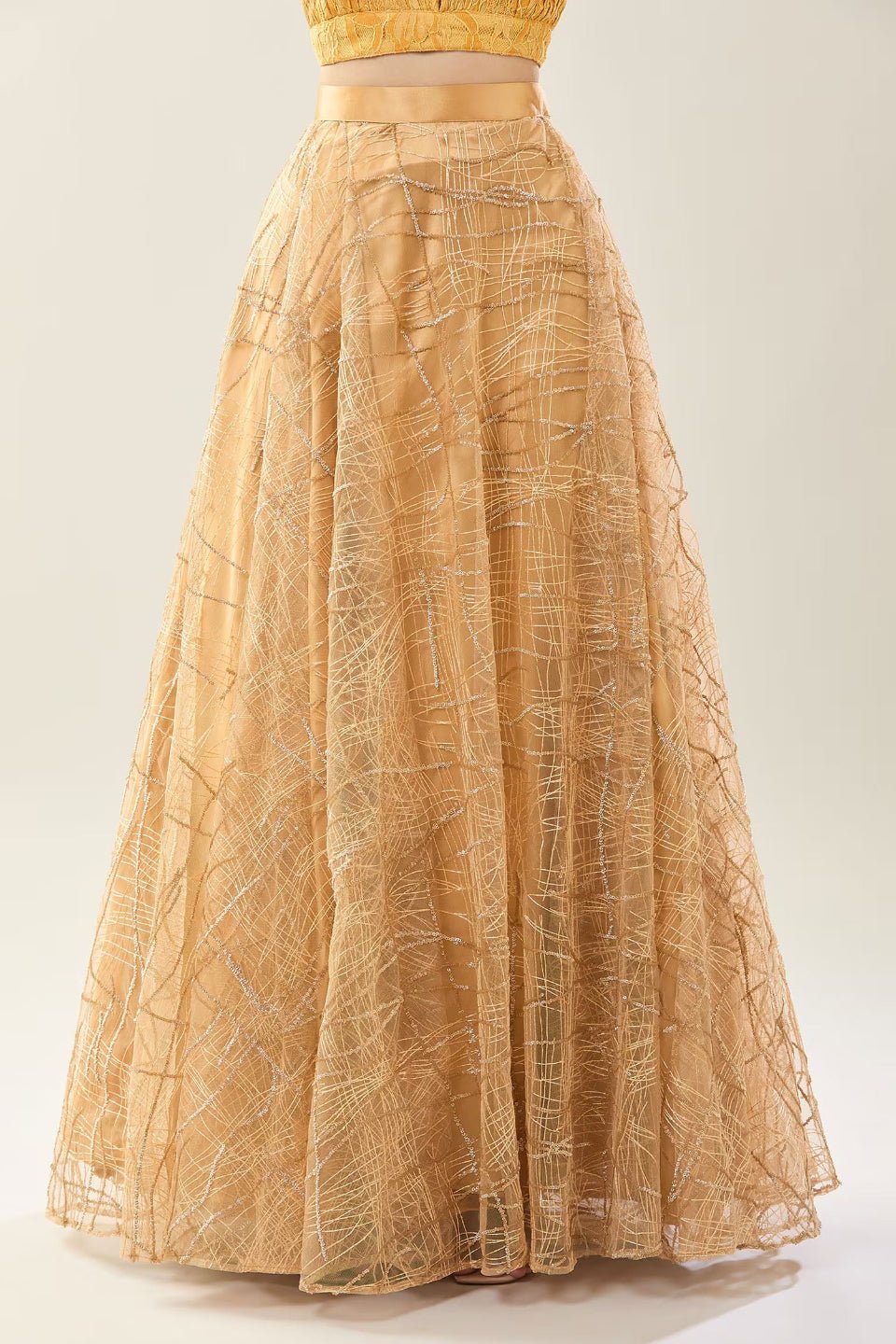 Designer Wear Yellow Lehenga Set With Dupatta - Simaaya