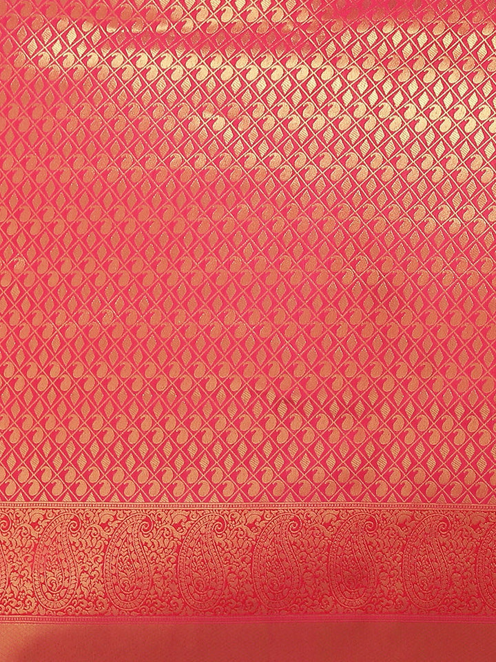 Kanjivaram Red Silk Saree