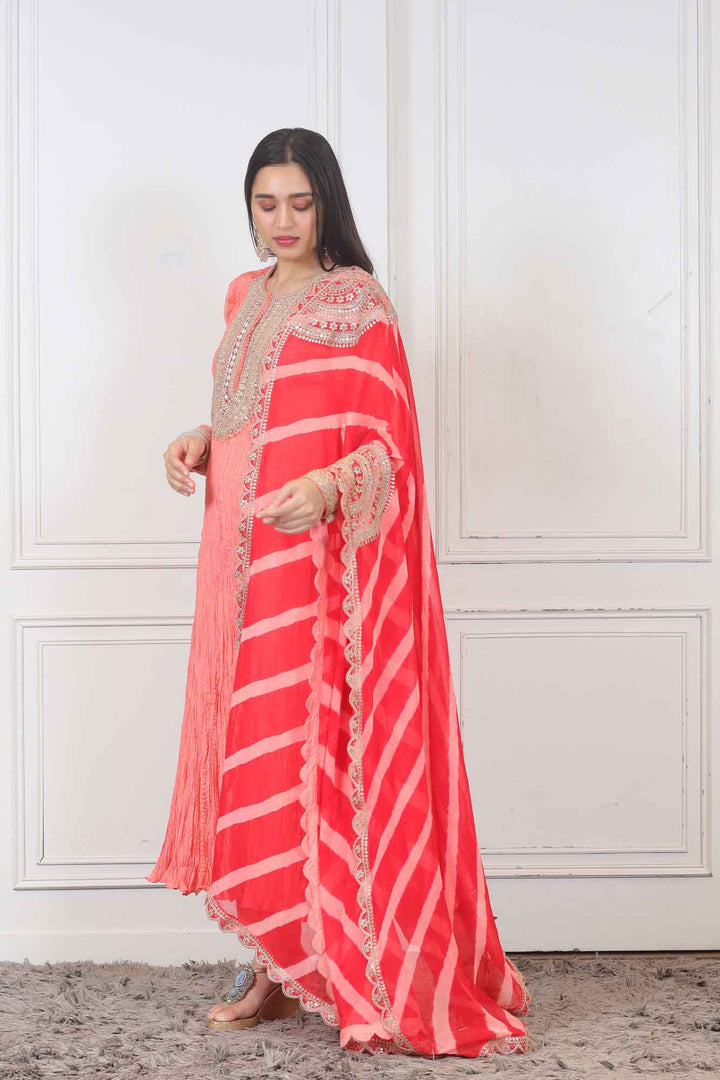 Party wear casual Salwar suit in  Pink color at online Simaaya