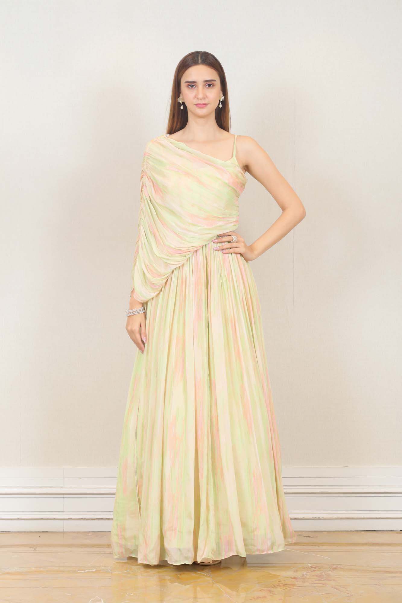 Light Green Tulle Lace Long Prom Dress Green Evening Dress – shopluu