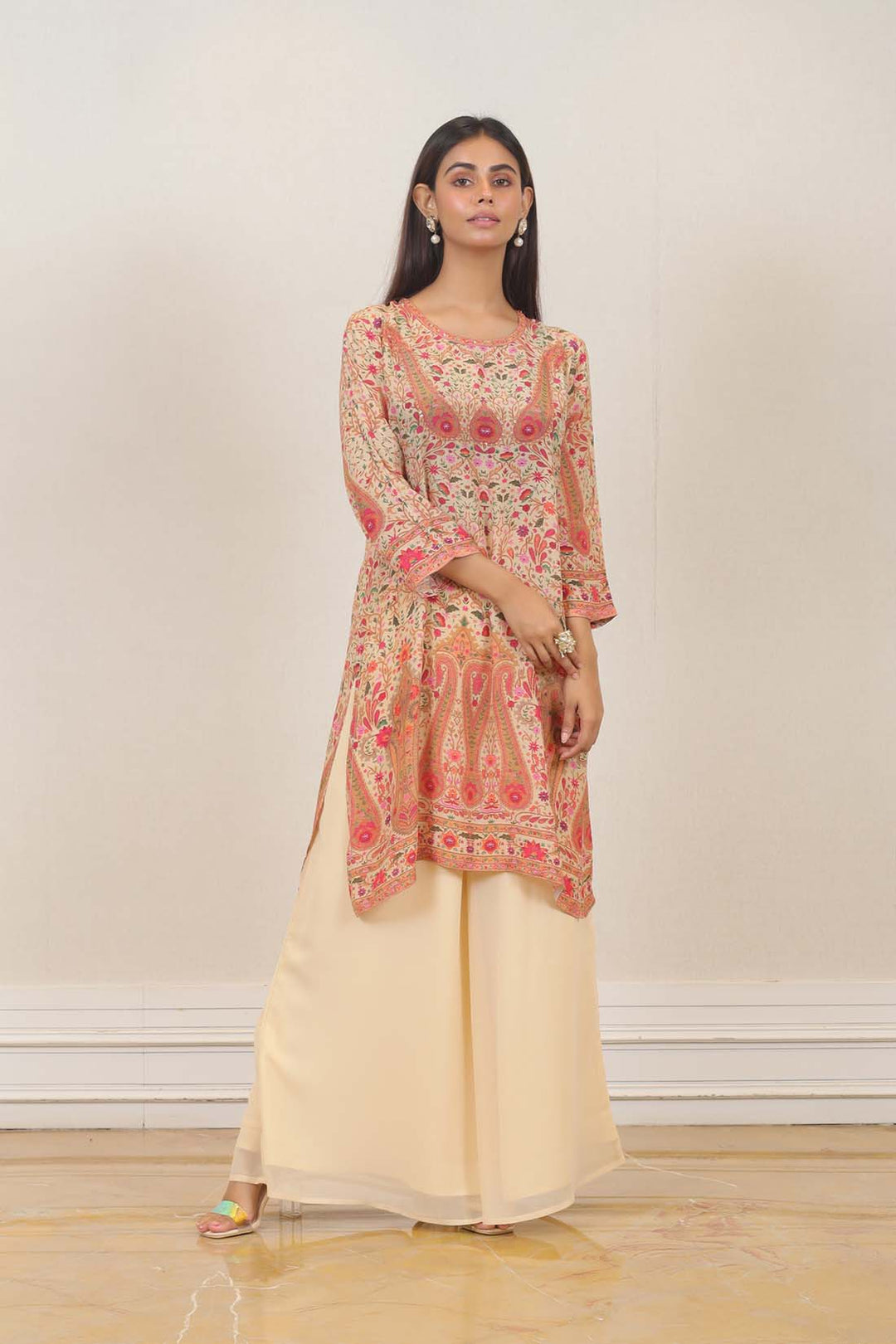 Casual Salwar suit in Pink color at online Simaaya