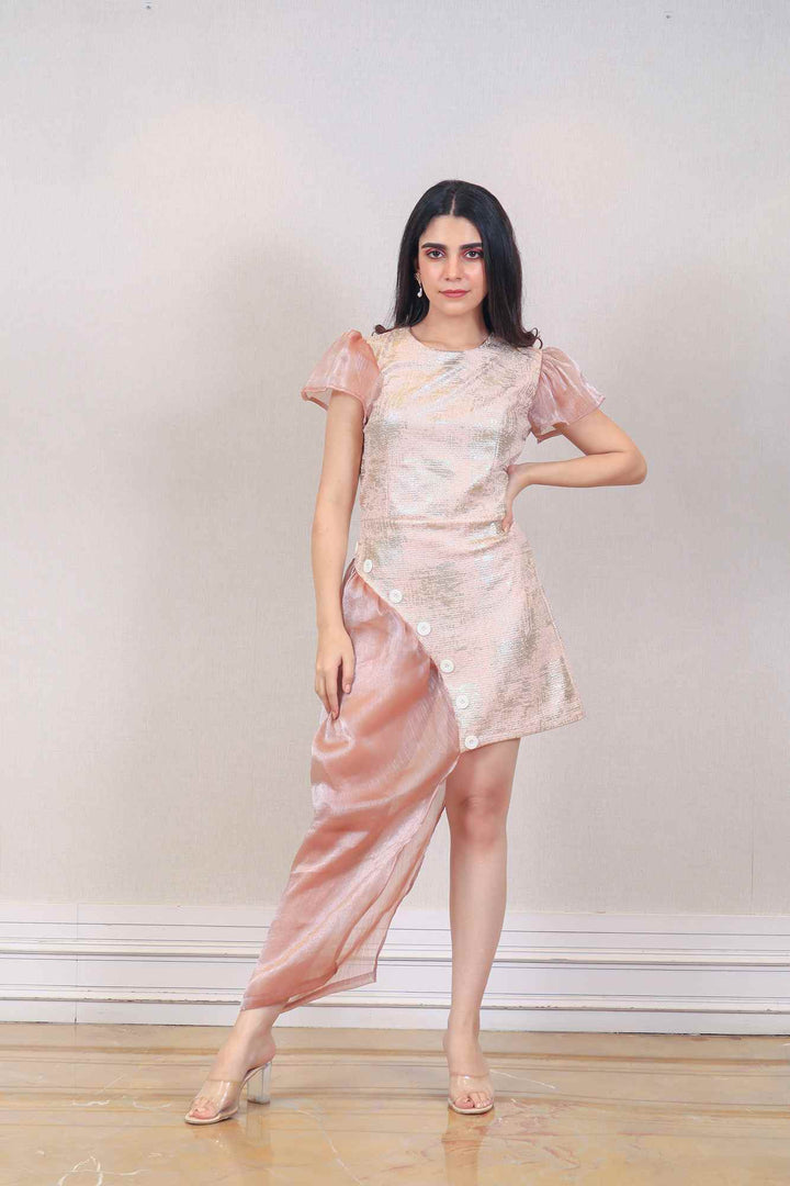 Designer Pink color Dress