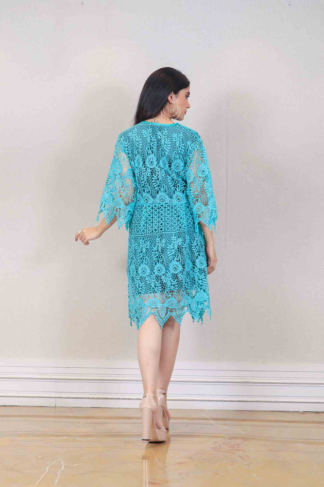 Designer Light blue color Dress